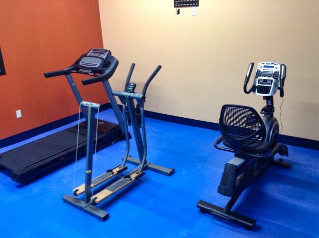 Sundowner RV Park Gym - Treadmill and Recumbent Bike